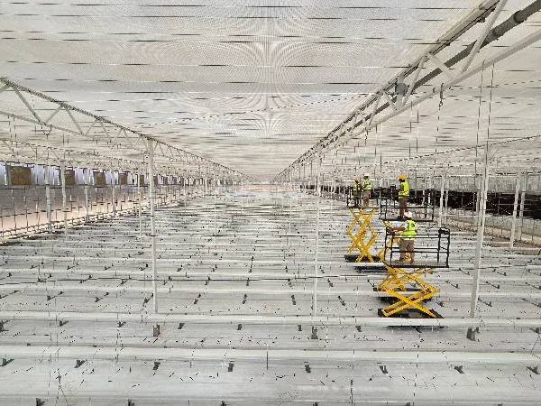 Screening system installation